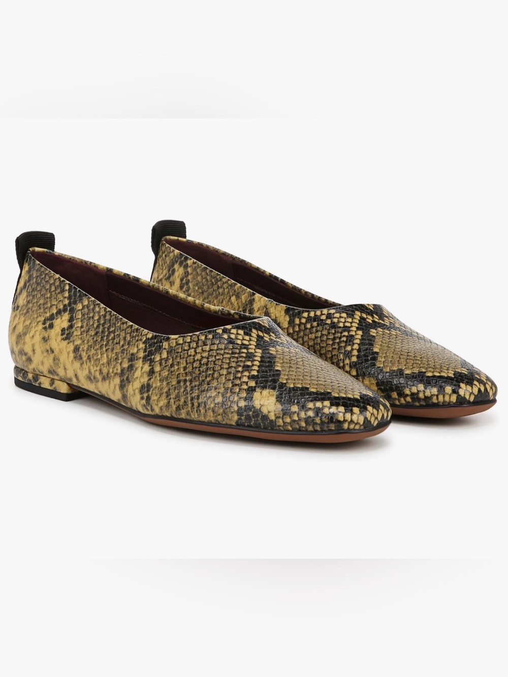 Franco Sarto spiced pear Snake-Print size 7M GUC